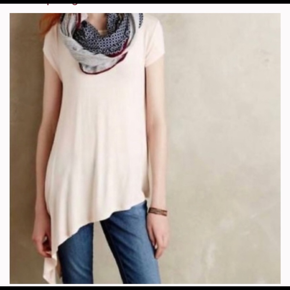 ❤️2/$15 3/$20 Pink Anthropologie T-shirt